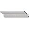 Ekena Millwork SAMPLE - 7 1/4"H x 5"P x 8 5/8"F x 12"L, (2 3/4" Repeat), Nouveau with Bead Crown Moulding SAMPLE-MLD07X05X08NO - alternate 1